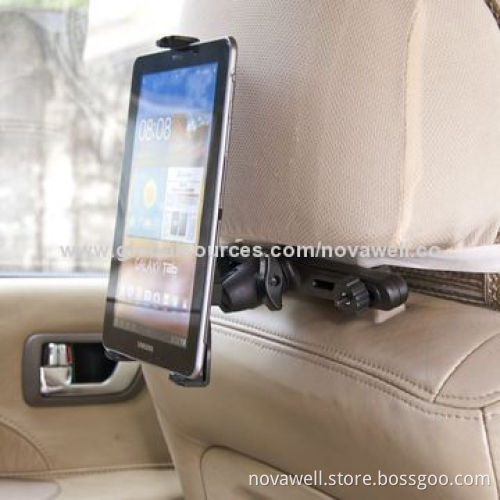 Universal Car Headrest Holder for Tablet PCs, iPad Mini and Samsung Galaxy Tab P3100/P3200/P6800